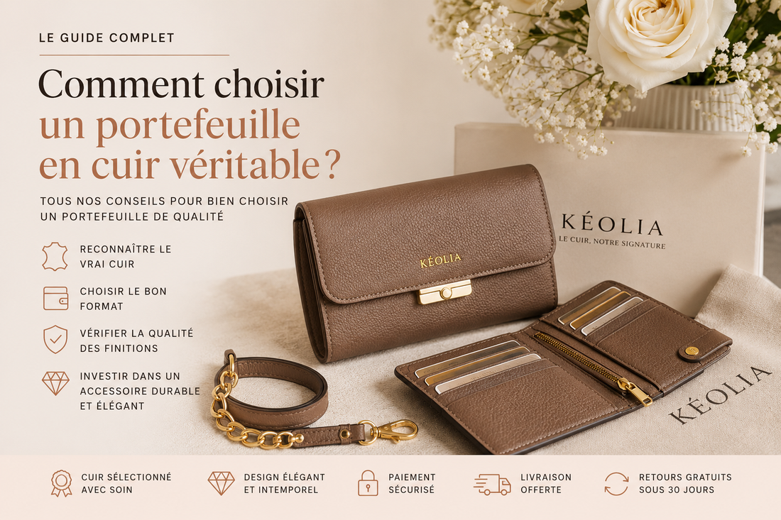 Comment Choisir un Portefeuille en Cuir Véritable : Le Guide Complet pour Acheter un Portefeuille de Qualité