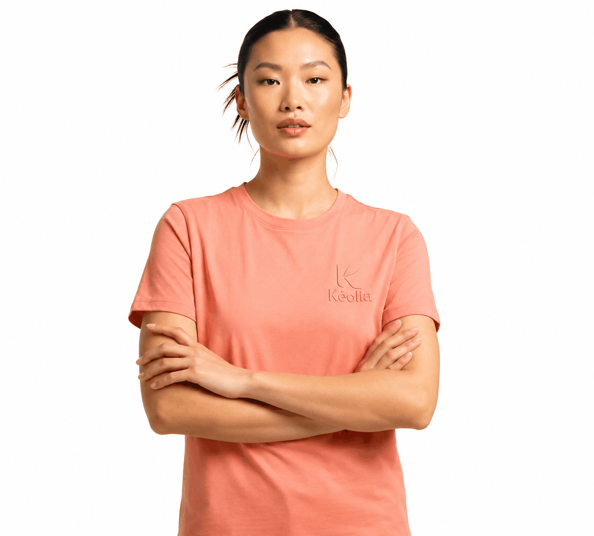 t-shirt bio organique unisexe en coton biologique kéolia
